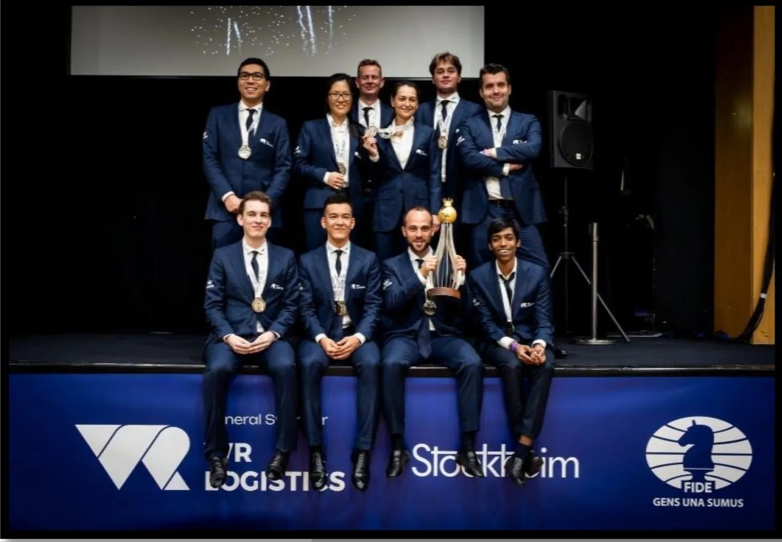 WR Chess team won the first 'FIDE World Rapid Team Championship'